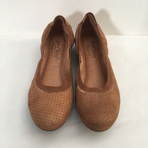 Josef Seibel Brown Leather Flats